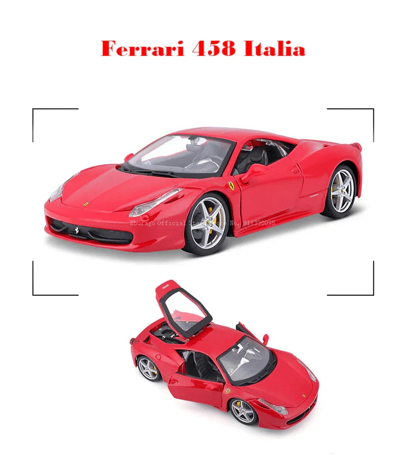Ferrari 458 Italia Escala 1:24
