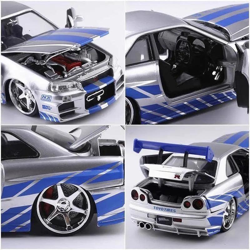 Nissan Skyline GTR R34 1:24