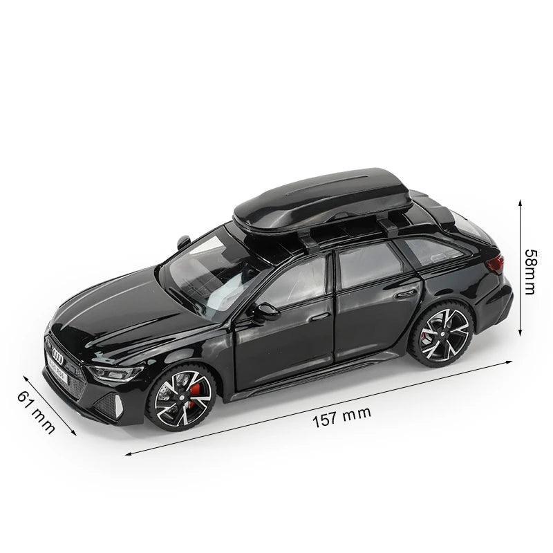 Miniatura Carro Audi RS6 Metal, Escala 1/32 9