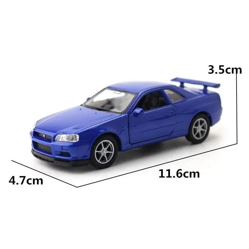 Nissan Skyline GTR R34 1:36