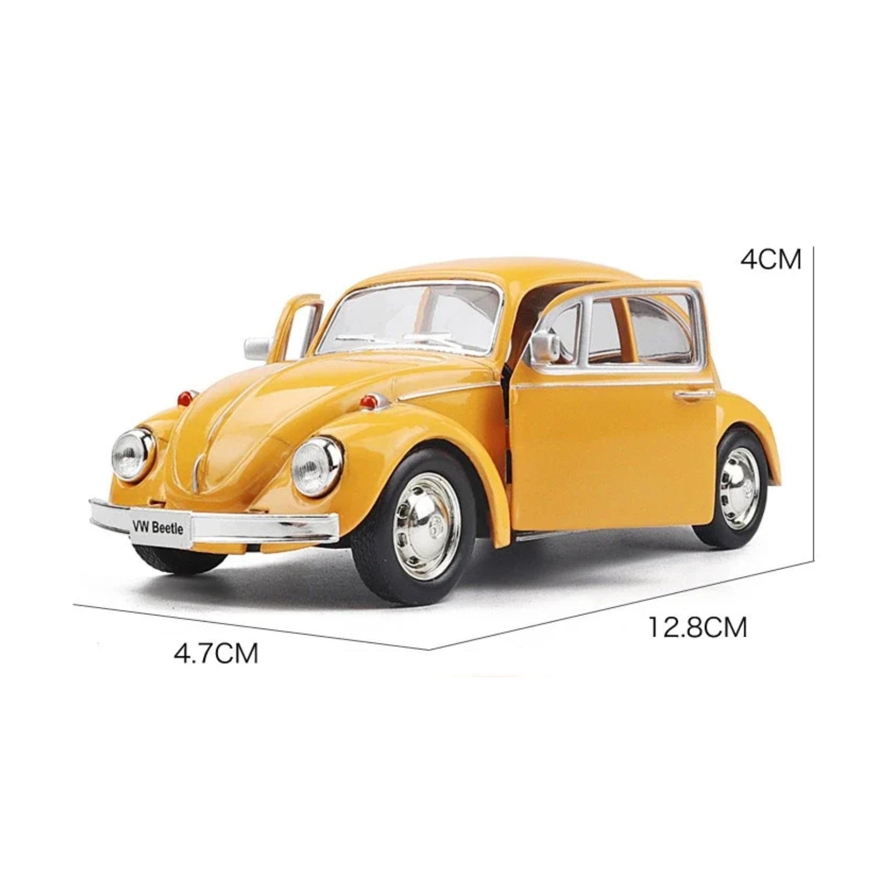 Miniatura Volkswagen Fusca Beetle Classic 1967, Escala 1:36