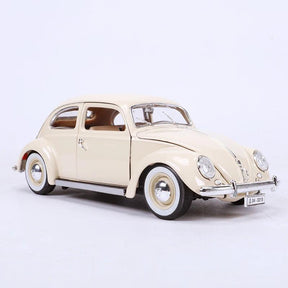 Miniatura Volkswagen Fusca 1955 Clássico, Escala 1:18 - Edição Limitada