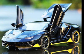 Miniatura Lamborghini Aventador de Metal, Feito em Metal, Escala 1:32