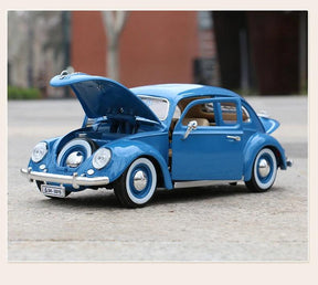 Miniatura Volkswagen Fusca 1955 Clássico, Escala 1:18 - Edição Limitada