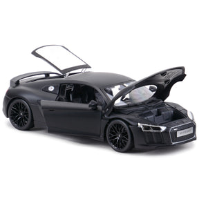 Miniatura Carro Audi R8 V10 Coupe, Escala 1:36, Metal Edição Limitada