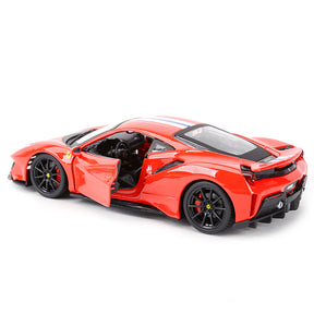 Miniatura Ferrari 488 PISTA STRADALE, Escala 1:24