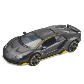 Miniatura Lamborghini Aventador de Metal, Feito em Metal, Escala 1:32