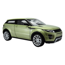 Miniatura Carro Land Rover Range Rover Evoque SUV, Escala 1:24, Feita em Metal, Abertura de portas