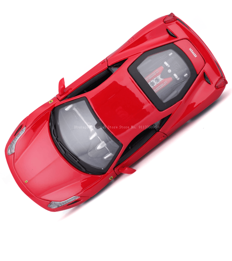 Miniatura Carro Ferrari 458 Italia Escala 1:24 Metal