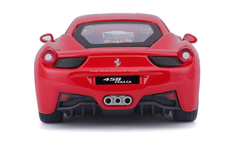 Miniatura Carro Ferrari 458 Italia Escala 1:24 Metal