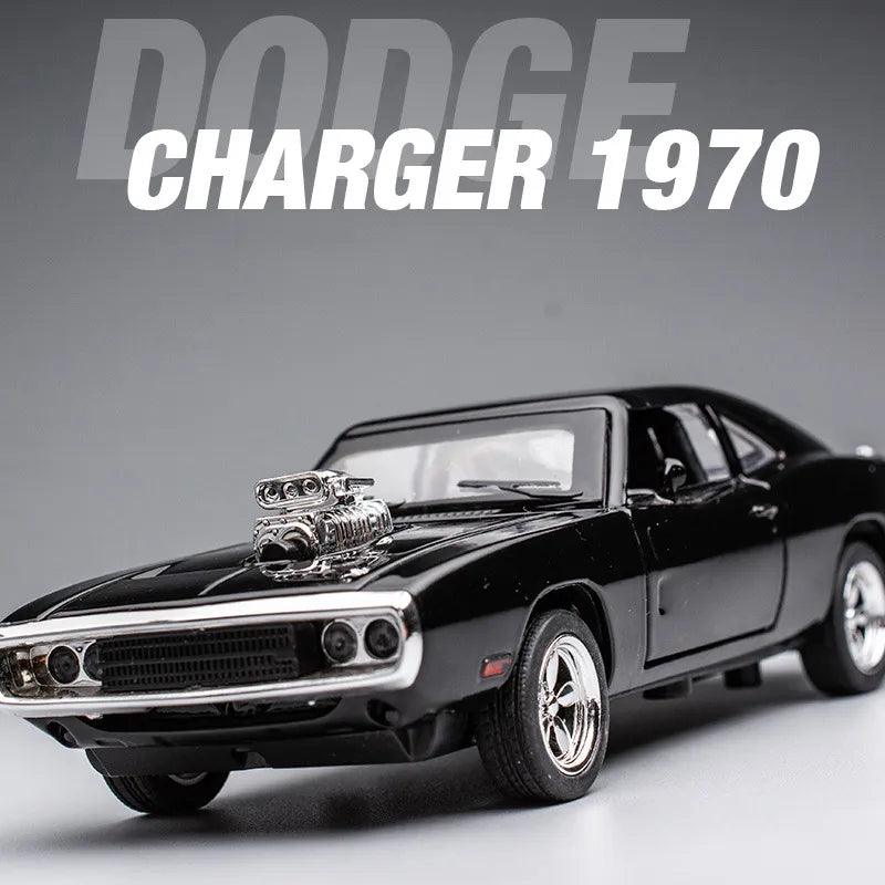 Miniatura Carro Dodge 1970 Charger, Escala 1:32, Toretto Velozes e Furiosos