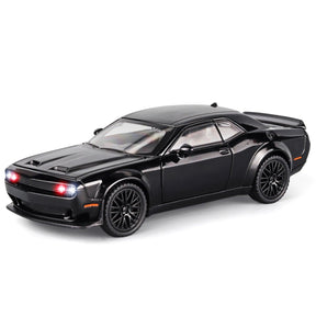 Miniatura Carro Dodge Challenger Hellcat, Escala 1/32, Metal