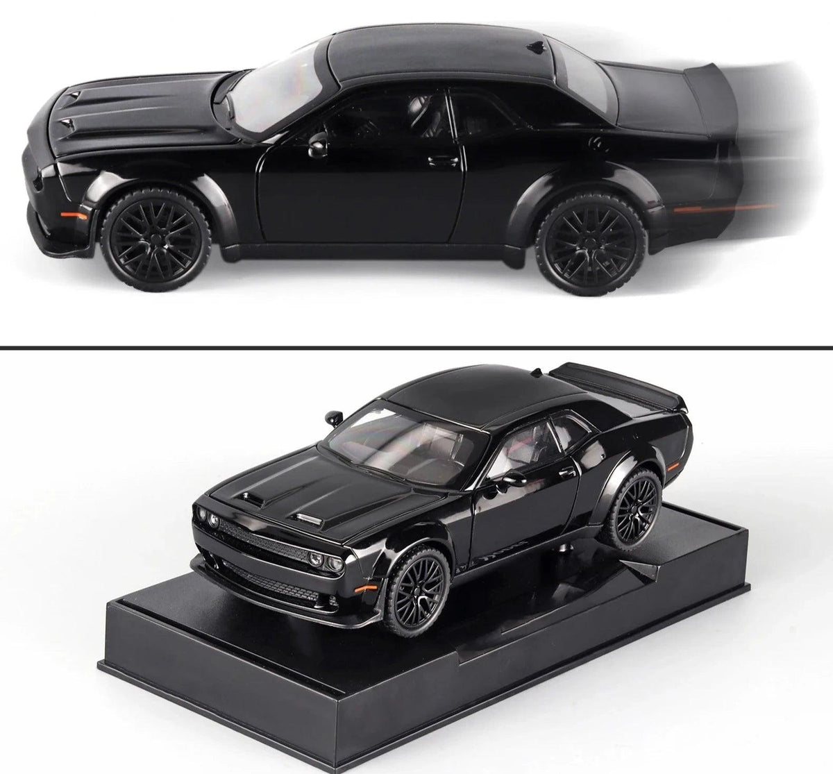 Miniatura Carro Dodge Challenger Hellcat, Escala 1/32, Metal