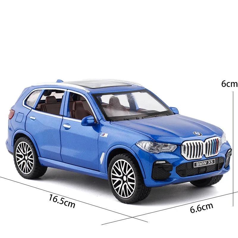 Miniatura Carro BMW X5 SUV, Escala 1/32