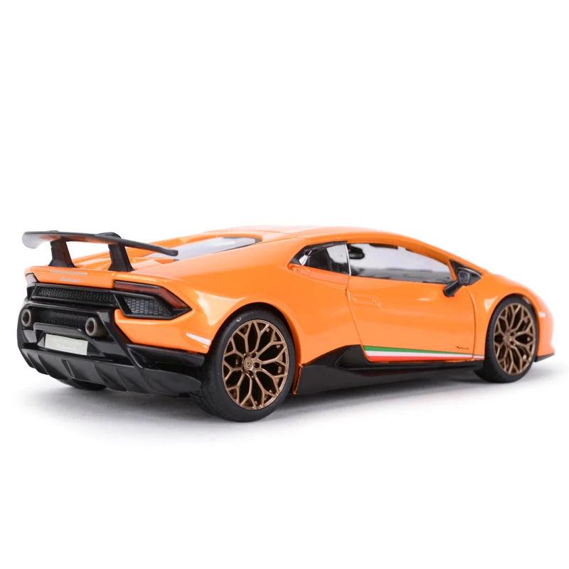 Miniatura Lamborghini Huracan STO Performante Sports, Laranja 1:24