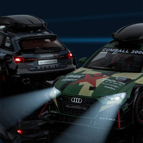 Miniatura Carro Audi RS6 Avant Station, Escala 1/24