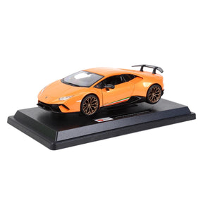 Miniatura Lamborghini Huracan STO Performante Sports, Laranja 1:24