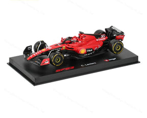 Miniatura F1 Ferrari 2023 SF23, Escala 1:43, # 16 Lecler # 55 Sainz Jr