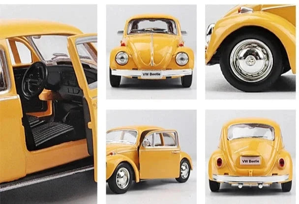 Miniatura Volkswagen Fusca Beetle Classic 1967, Escala 1:36