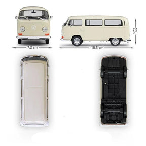 Miniatura Kombi 1972 Volkswagen, Escala 1:24