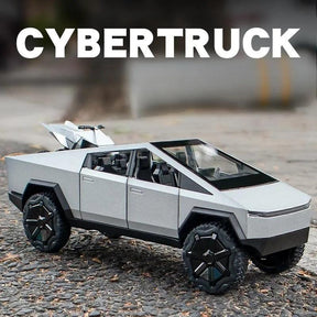 Miniatura Carro Tesla Cybertruck, Escala 1:24 + Quadrículo Grátis