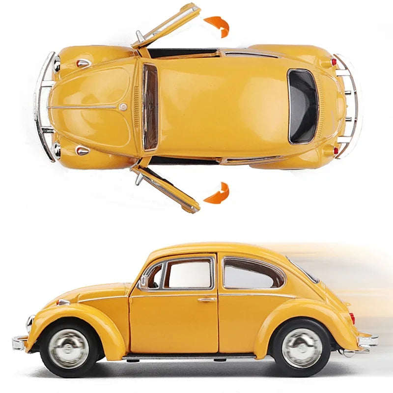 Miniatura Volkswagen Fusca Beetle Classic 1967, Escala 1:36