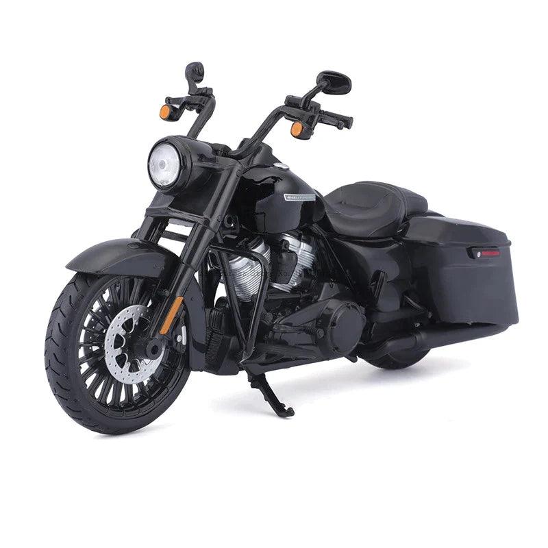 Miniatura Moto Harley Davidson Road King 2017, Escala 1:12