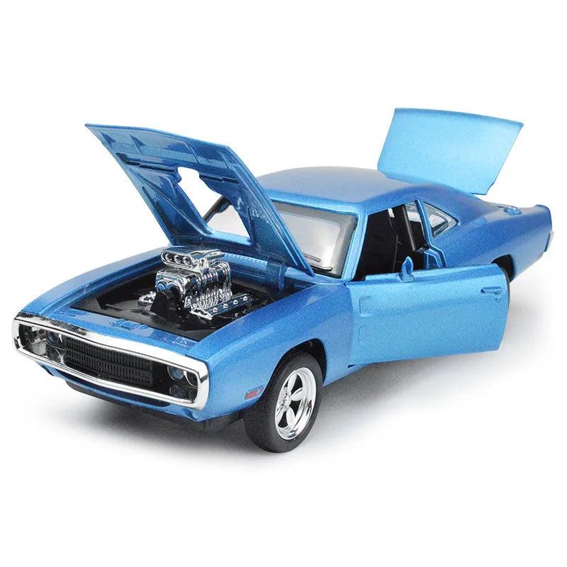 Miniatura Carro Dodge 1970 Charger, Escala 1:32, Toretto Velozes e Furiosos