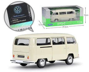 Miniatura Kombi 1972 Volkswagen, Escala 1:24