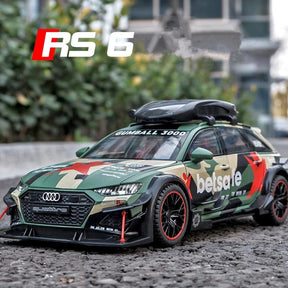 Miniatura Carro Audi RS6 Avant Station, Escala 1/24