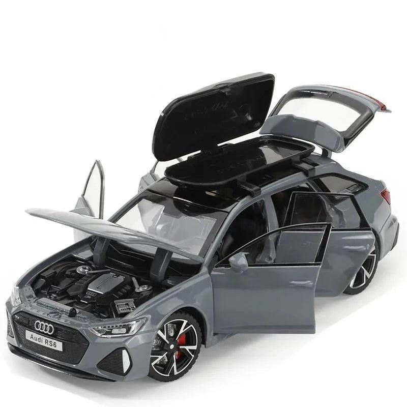 Miniatura Carro Audi RS6 Metal, Escala 1/32 1
