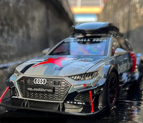 Miniatura Carro Audi RS6 Avant Station, Escala 1/24