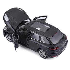 Miniatura Porsche Macan, Escala 1:24, Feito em Metal