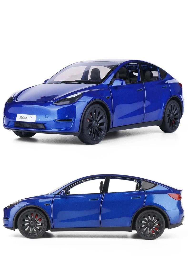 Miniatura Tesla Model Y, Escala 1:24