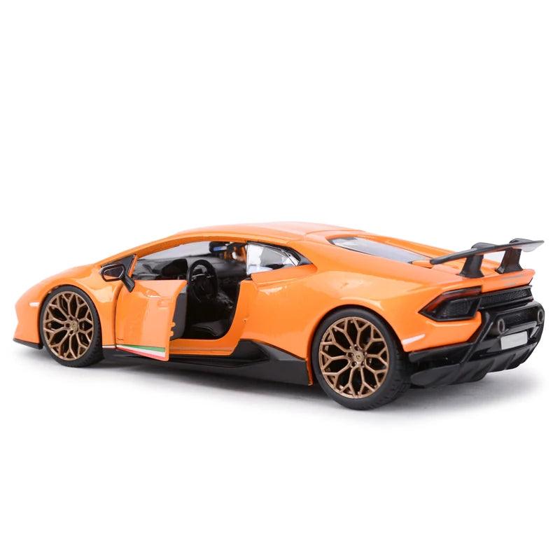 Miniatura Lamborghini Huracan STO Performante Sports, Laranja 1:24