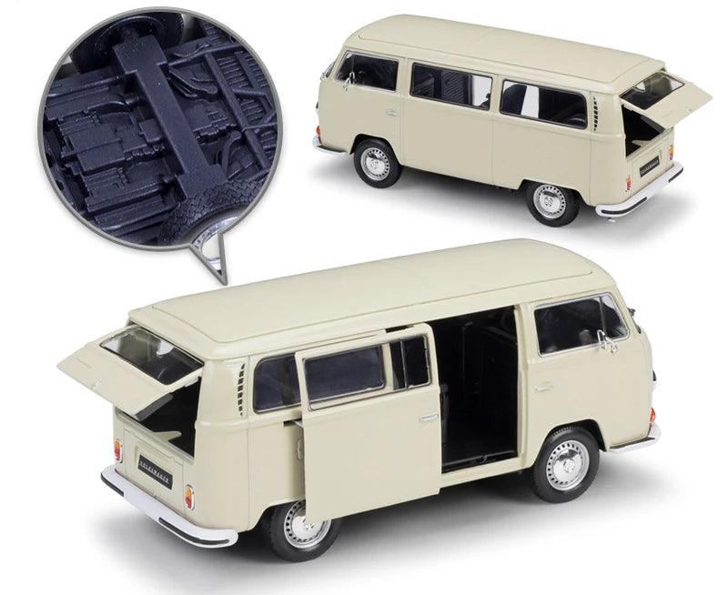 Miniatura Kombi 1972 Volkswagen, Escala 1:24