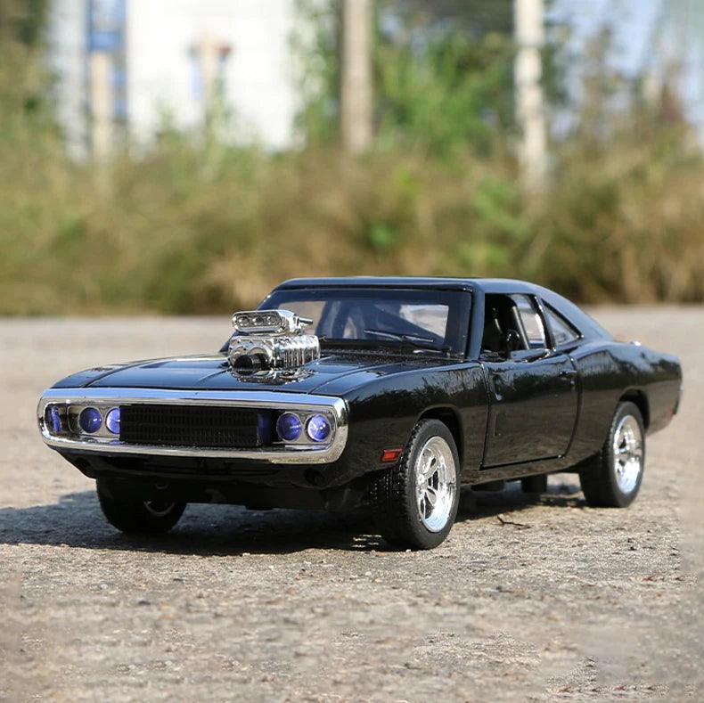 Miniatura Carro Dodge 1970 Charger, Escala 1:32, Toretto Velozes e Furiosos