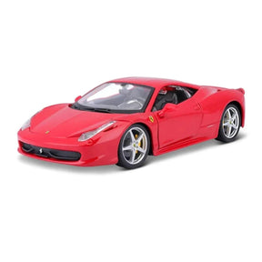 Miniatura Carro Ferrari 458 Italia Escala 1:24 Metal