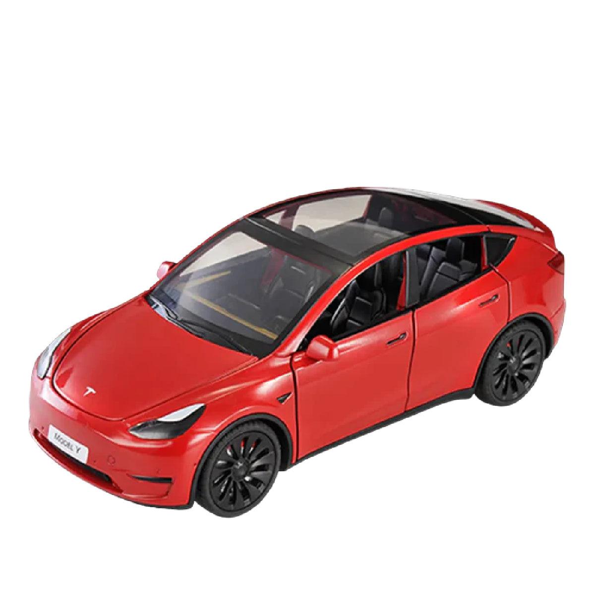 Miniatura Tesla Model Y, Escala 1:24